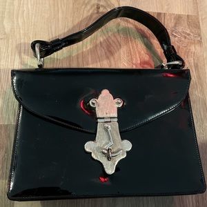 Vintage Saks Fifth Avenue Patent Leather Purse